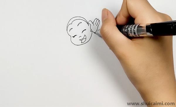 蜜蜂儿童画怎么画 可爱彩色蜜蜂简笔画画法