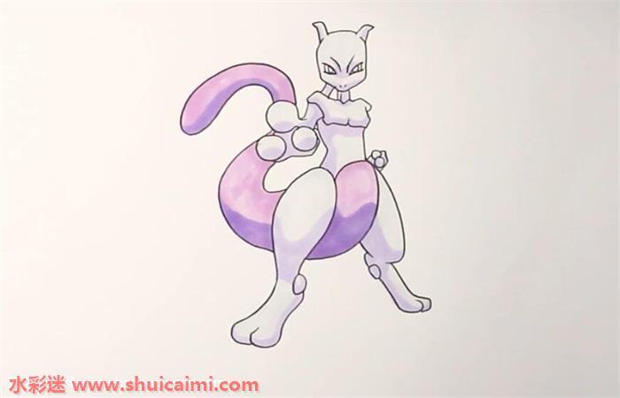 超梦怎么画 超梦简笔画漂亮