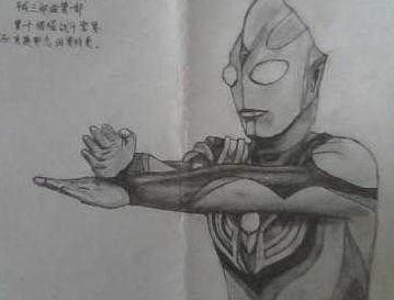 迪迦奥特曼简笔画 迪迦奥特曼简笔画儿童