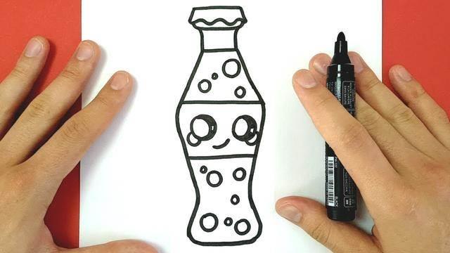 可乐简笔画 可乐简笔画可爱