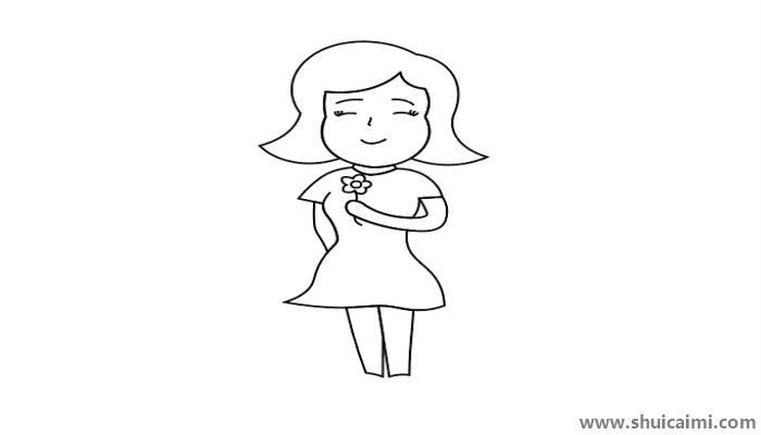 三八妇女节绘画简笔画怎么画 三八妇女节绘画简笔画简单