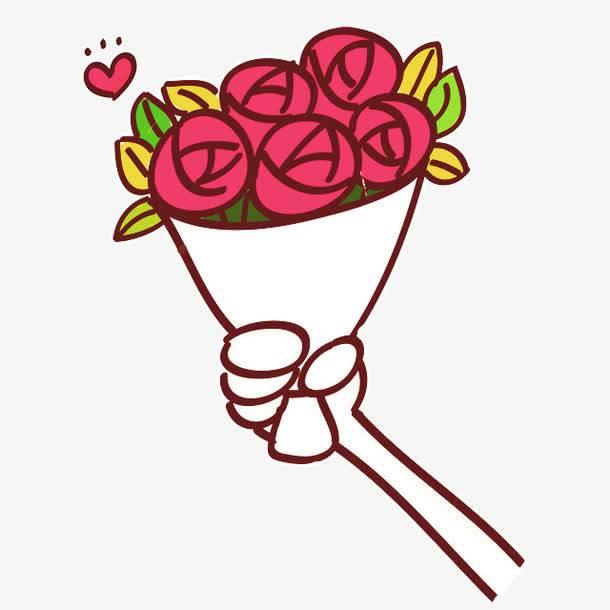 玫瑰花图片简笔画 玫瑰花图片简笔画手绘