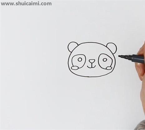 大熊猫简笔画怎么画 大熊猫简笔画好看