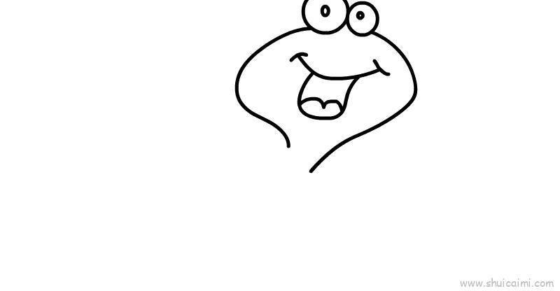 蝌蚪宝宝儿童画怎么画 蝌蚪宝宝简笔画好看