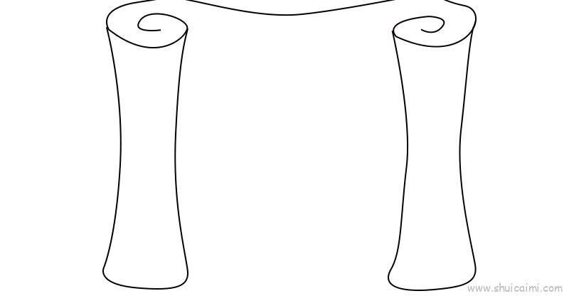 书卷教程儿童画怎么画 书卷教程简笔画好看