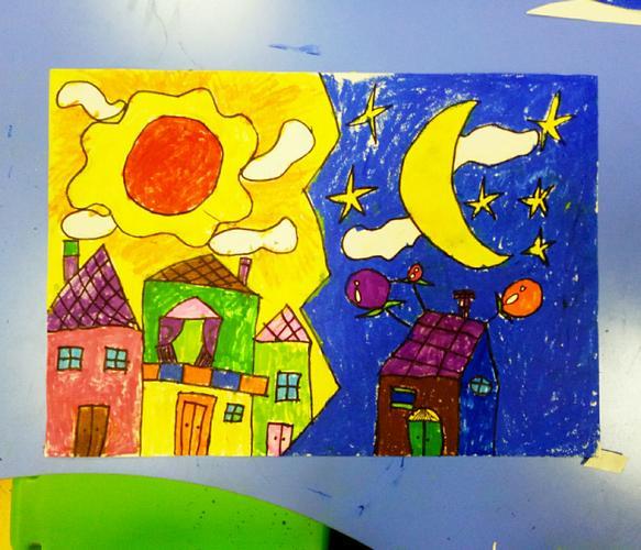 白昼与黑夜我们生活的地球有白昼有黑夜先观察了地球白天与