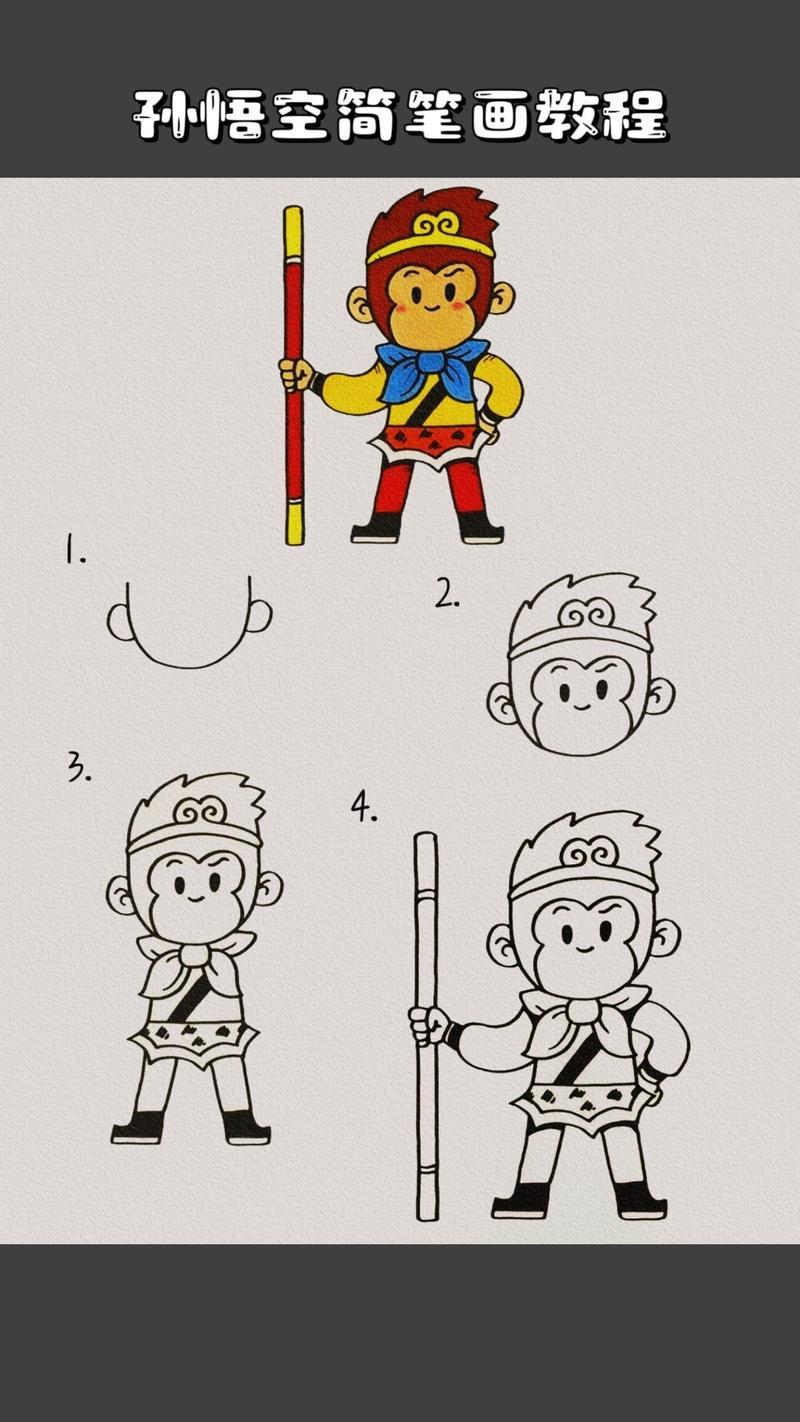 西游记简笔画