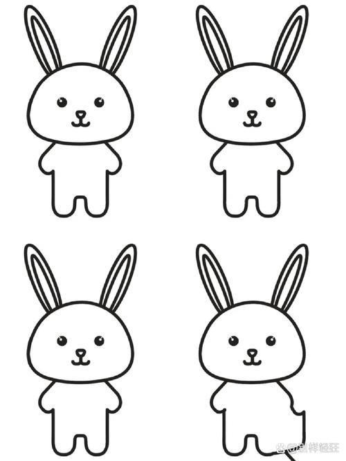 兔子简笔画