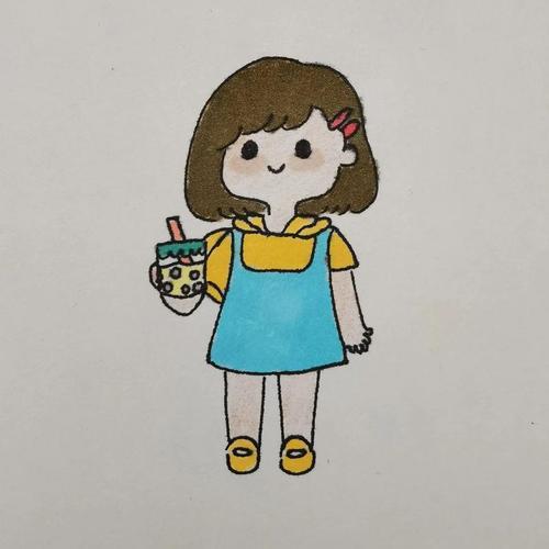 简笔画卡通女孩简笔画卡通女孩头像