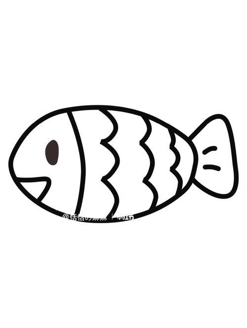 海底世界简笔画好多鱼合集这个夏天给女儿又整了一波可爱的小鱼儿