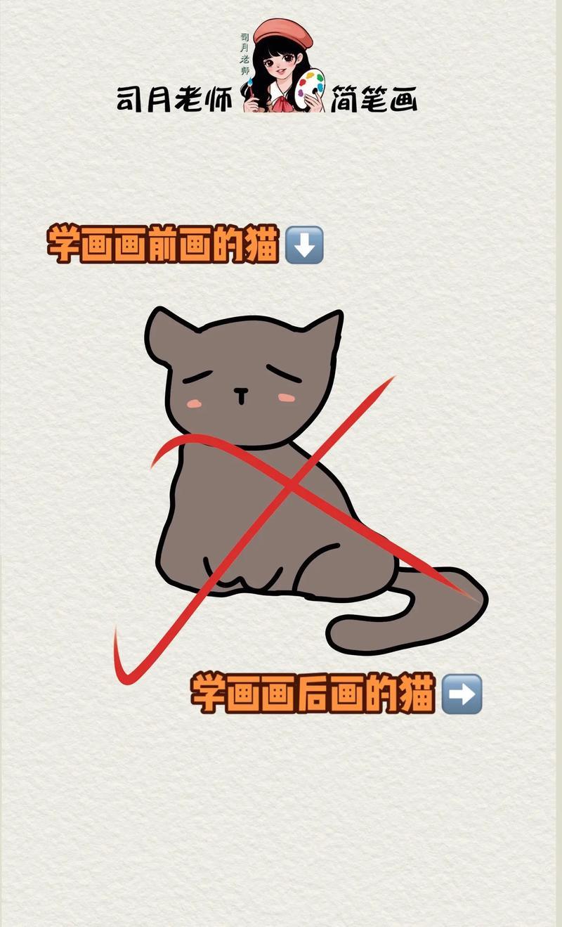 简笔画儿童简笔画一学抖音