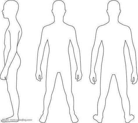 简笔画人体简笔画图片大全