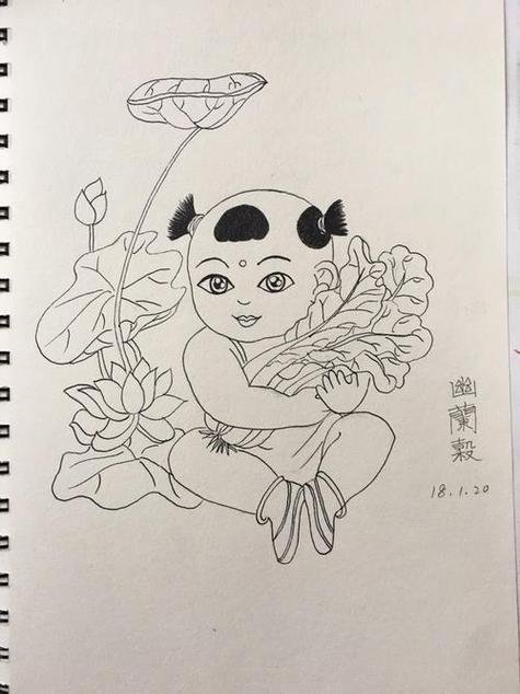 儿童年画绘画简笔画