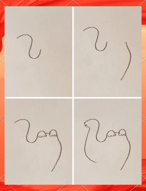 骆驼卡通简笔画教程