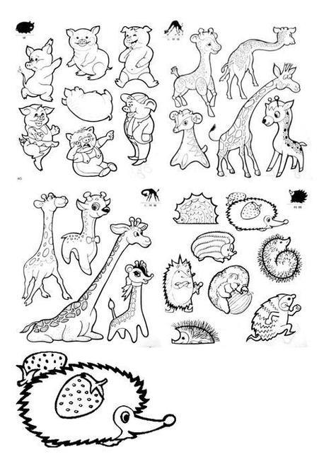 动物的王国简笔画