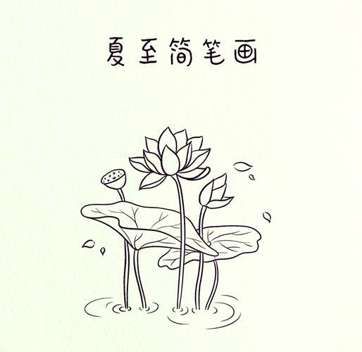 夏至夏日简笔画教程