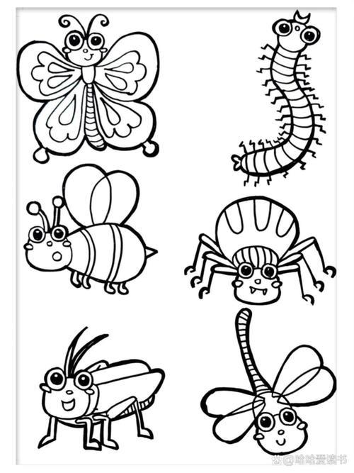 昆虫简笔画