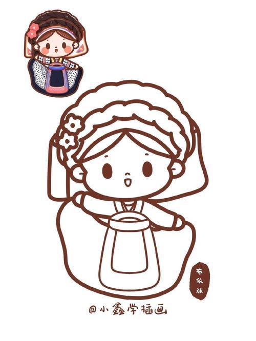 每日练习简笔画人物