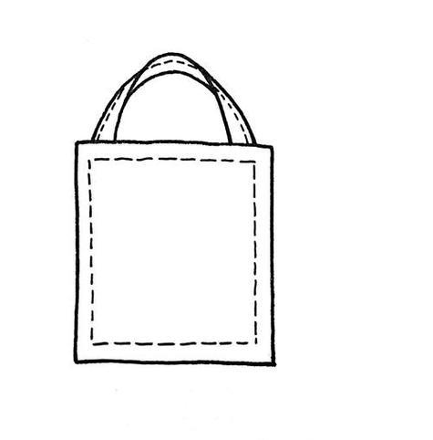 轻松简笔画帆布包包