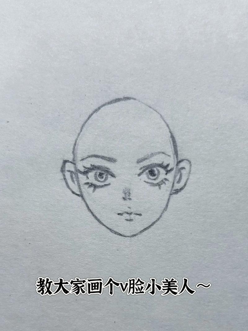 五官怎么画人脸怎么画今天是简单明了的女生脸画法教程哦学抖音