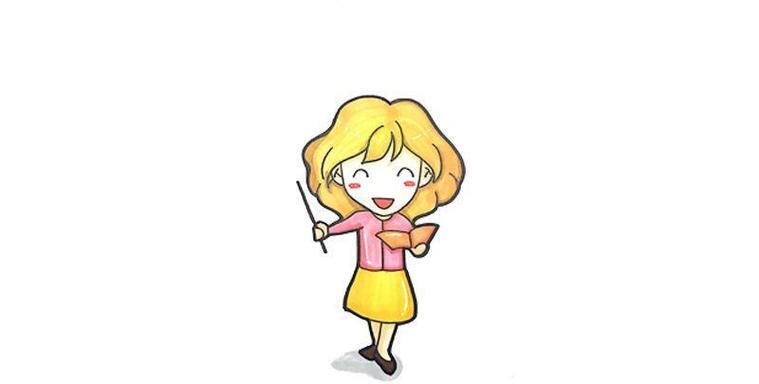 简笔画英语老师必学