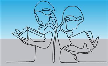 儿童读书背靠背阅读su模型id33705