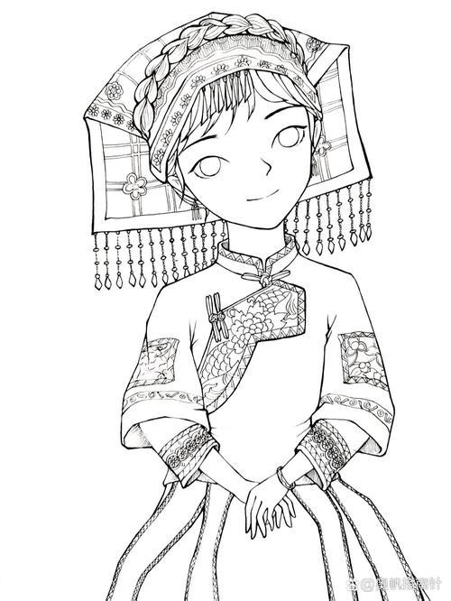 布依族服饰造型