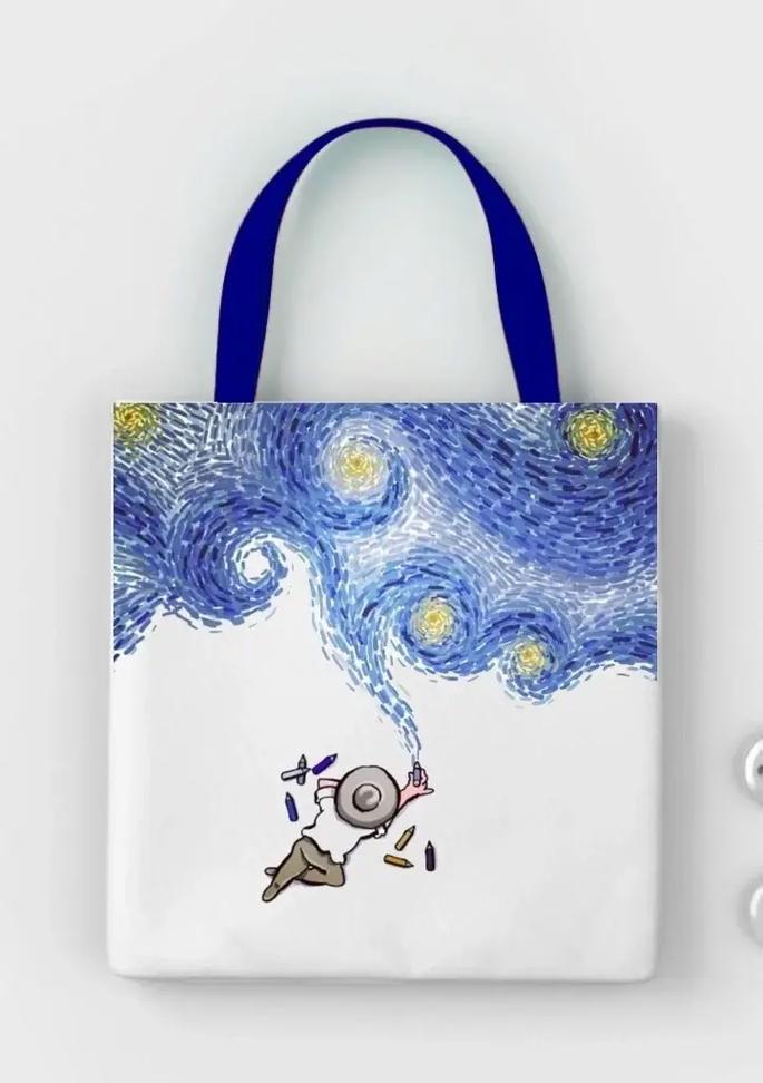 帆布袋是美术培训机构必选神奇不仅可以展示机构绘画水