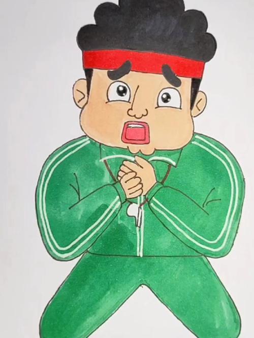 简笔画体育老师