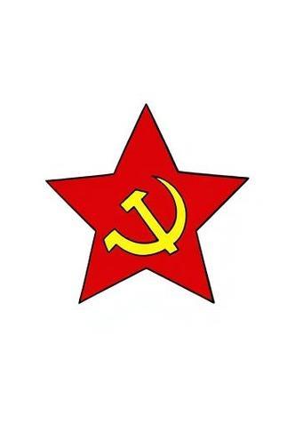 简笔画党徽
