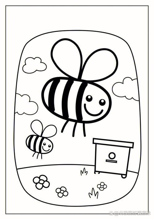 幼儿园的简笔画