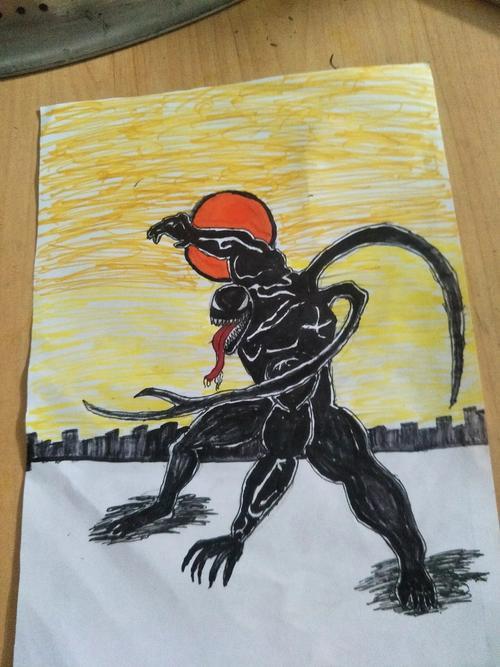 毒液手绘
