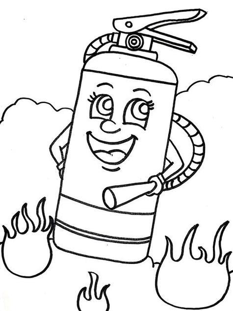 火灾简笔画火灾简笔画图片大全