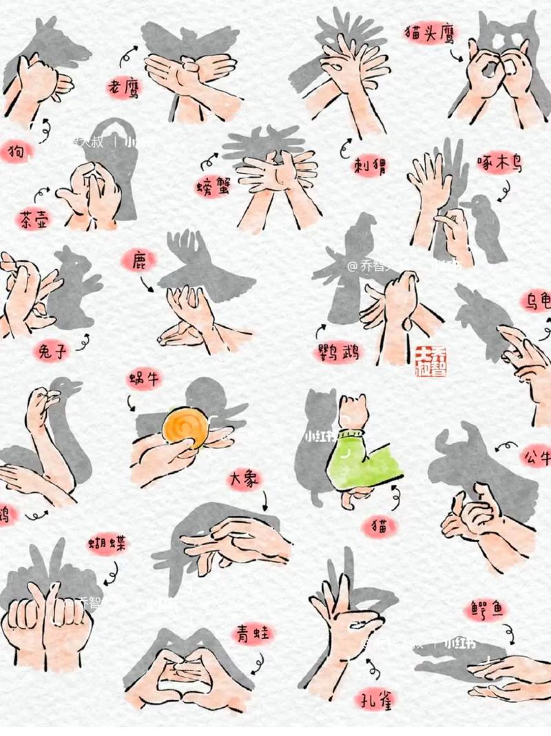 手影游戏益智游戏7080后的回忆童年的回忆童年抖音