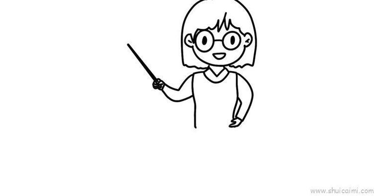 教师节儿童画怎么画教师节strong简笔画strong步骤