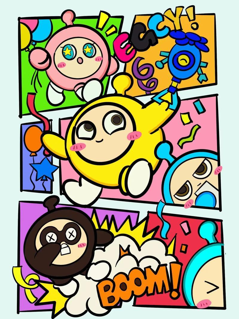 蛋仔派对简笔画教程创作灵感可爱的蛋仔派对绘画教程来啦抖音