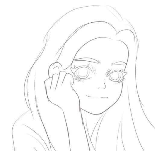 3勾线小眼睛眼窝卧蚕的排线小眉毛小耳朵小鼻子小嘴巴