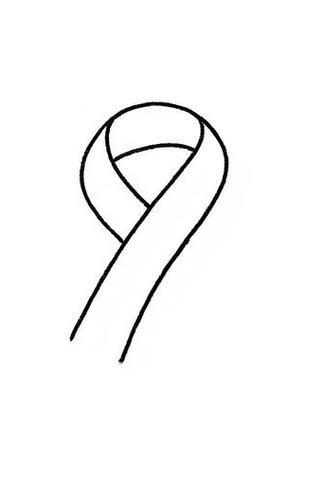 丝带简笔画