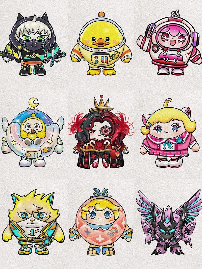 有手就会的蛋仔简笔画教程蛋仔大队集合啦蛋仔派对简抖音