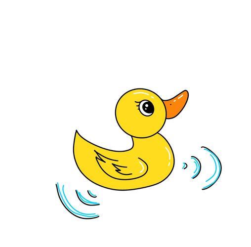 小鸭子简笔画教程