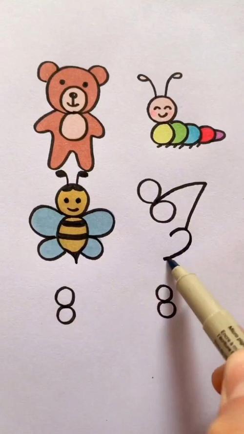 简笔画三岁小孩都会