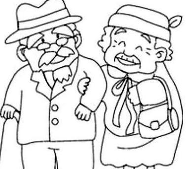 爷爷奶奶爸爸妈妈的简笔画怎么画