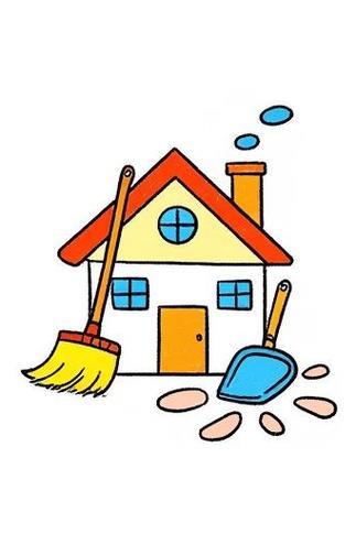 二十四扫房子简笔画