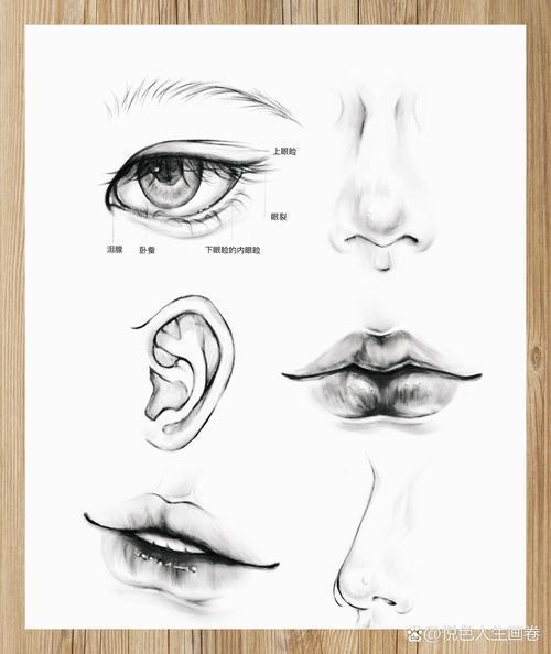 五官线稿教学保姆级教程来袭