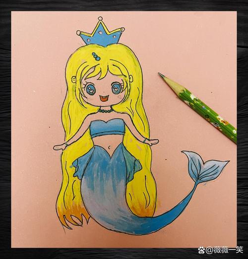 公主风格简笔画教程