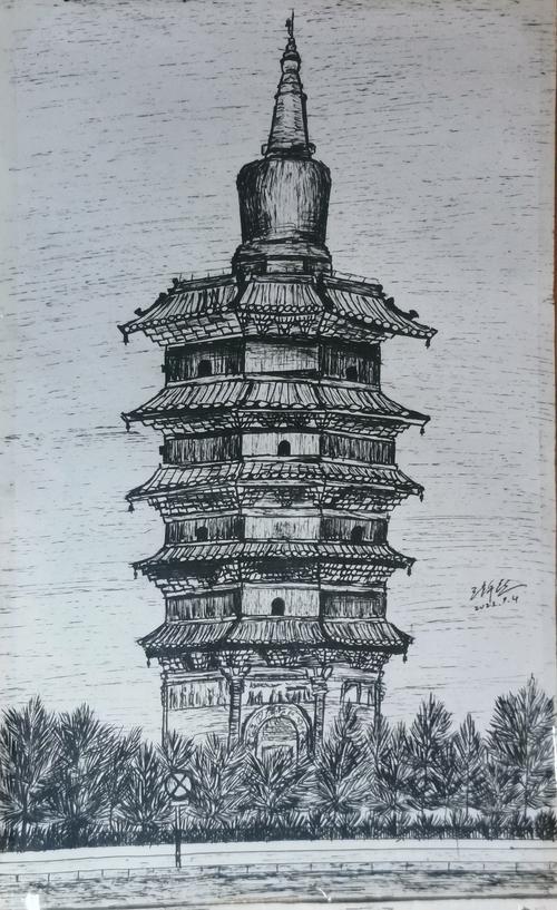 文峰塔逐光