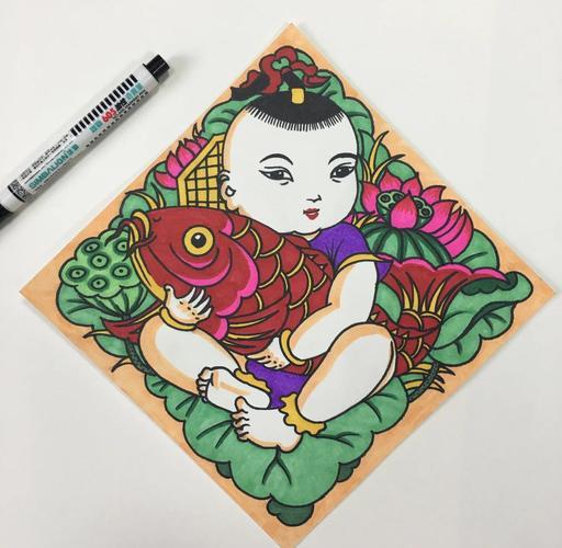 一年级年画简笔画教程